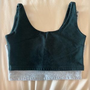 Brandy Melville cropped tank bundle